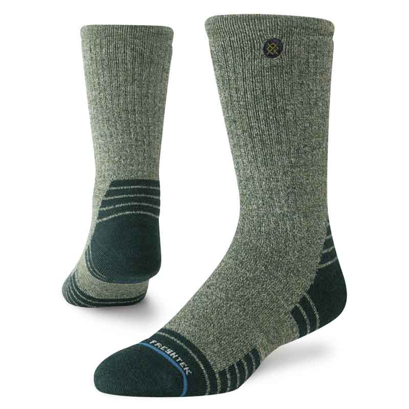 Stance Socks Blend In Hike Crew Pine