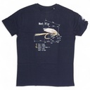 Will They Bite Wet Fly T-Shirt Blue