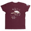 Will They Bite Wet Fly T-Shirt Red