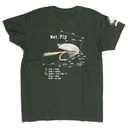 Will They Bite Wet Fly T-Shirt Green