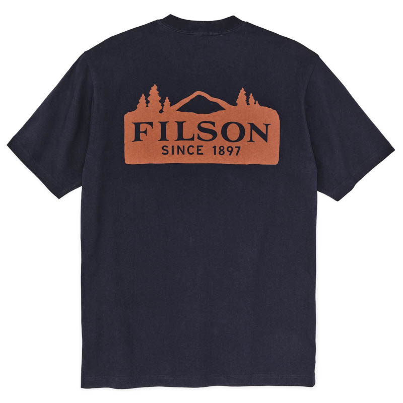 Filson Frontier logo T-Shirt Night Sky