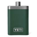 YETI Rambler Flask Black Forest Green