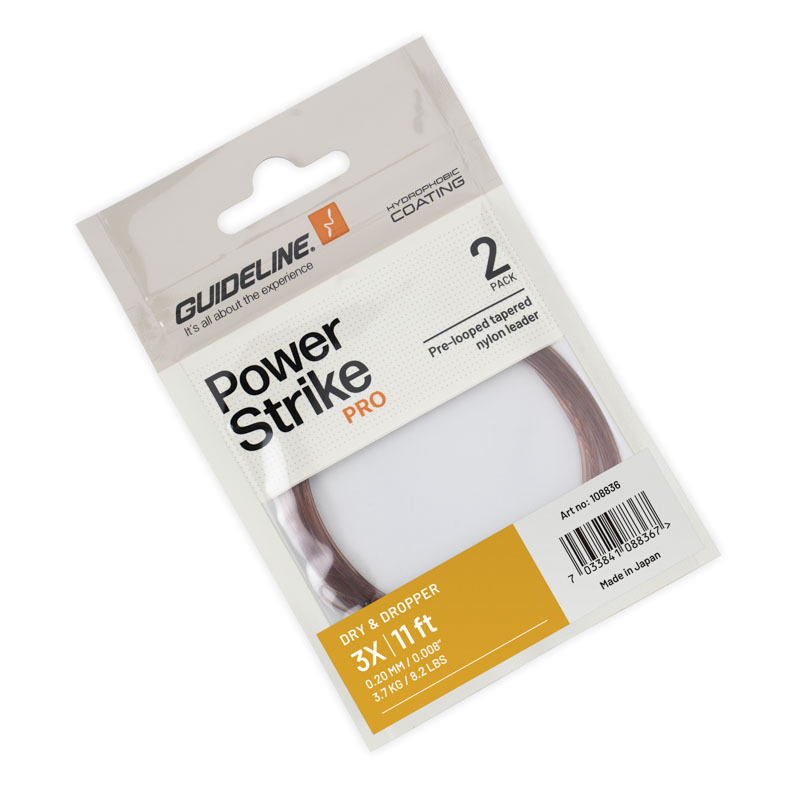 Guideline Dry & Dropper 11' Tapered Leader