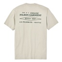 Filson Diamond Graphic T-Shirt Gray Sky