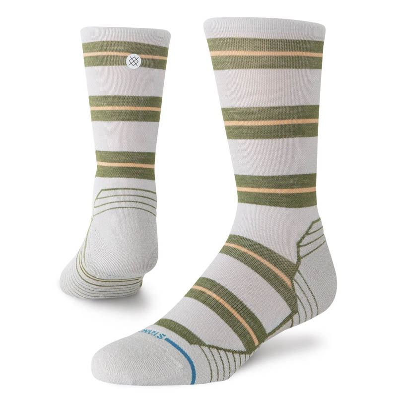 Stance Calze Striped It Light Wool Crew Grey