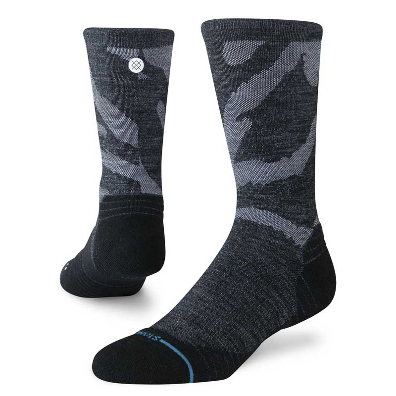 Stance Calze Digi Dash Light Wool Crew Black