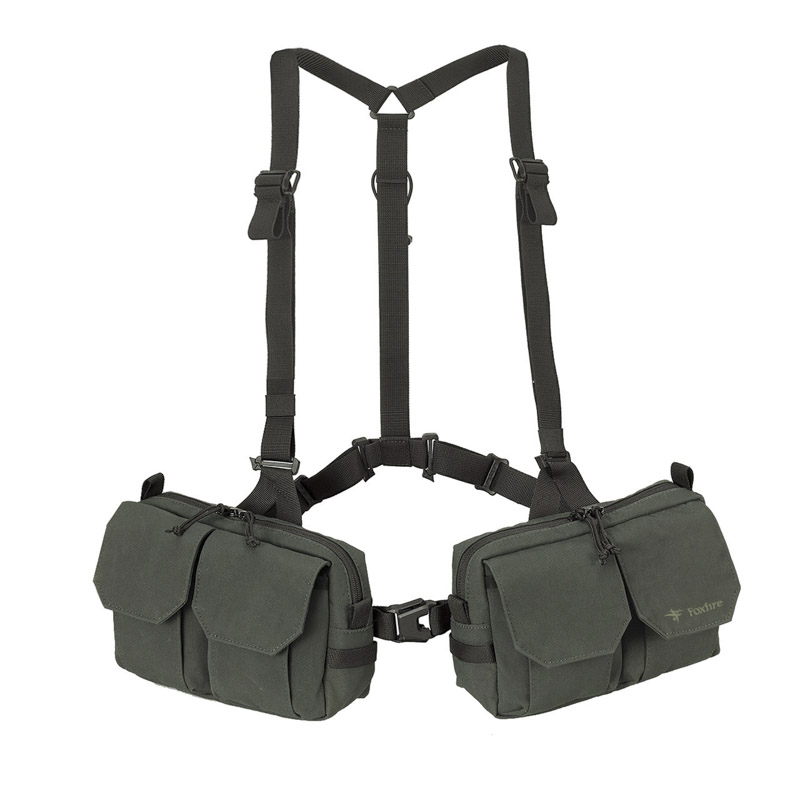 Foxfire River Scout Pack Vest Charcoal