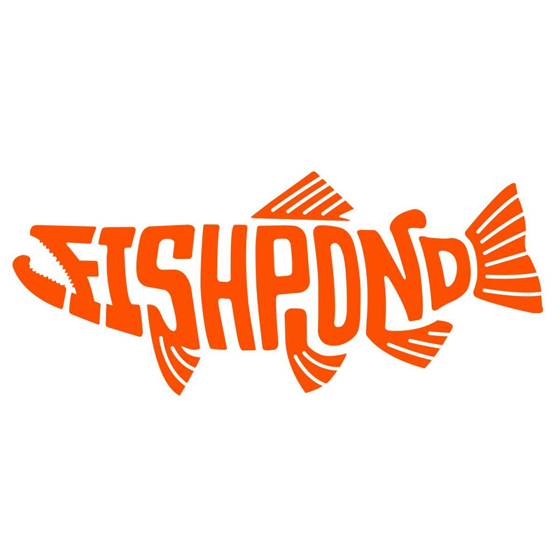 Fishpond Thermal Die Cut Sticker Pescado 8 Inch