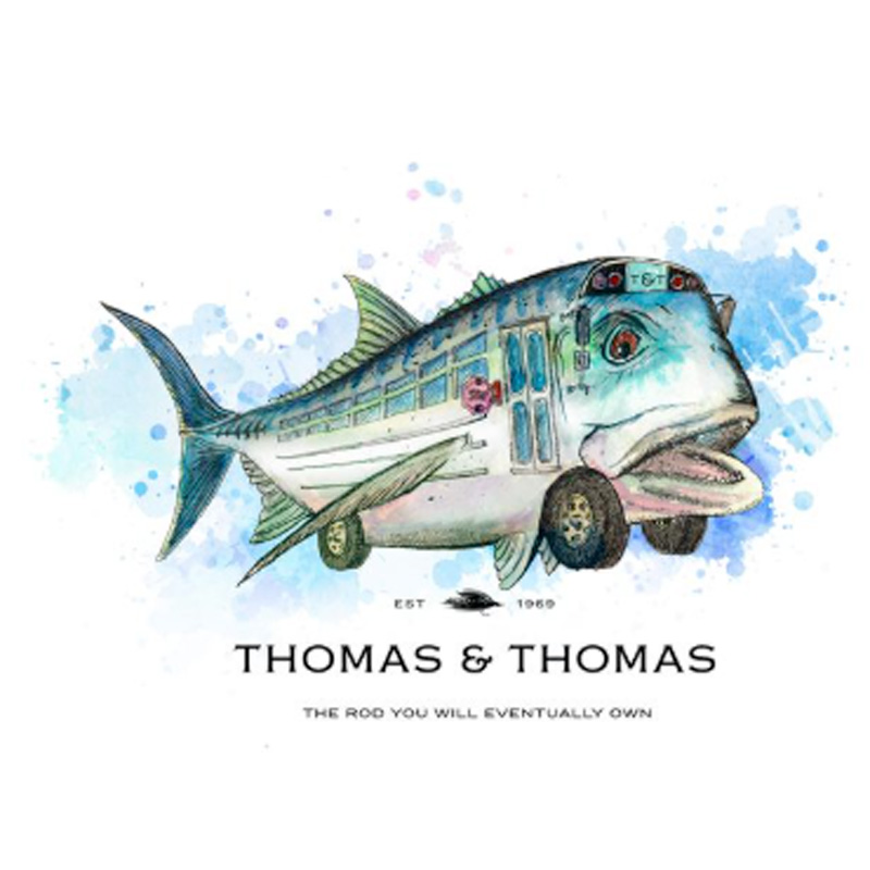 Thomas & Thomas Adesivo GT Bus Sticker