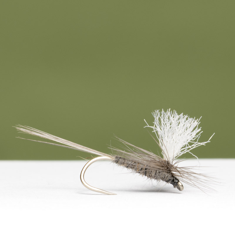 GR Grey Parachute Dry Fly