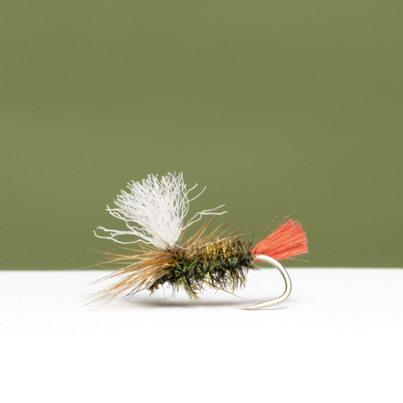 GR Red Tag Parachute Dry Fly