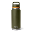 YETI Borraccia Rambler 36oz Olive/King Crab Orange