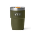 YETI Rambler Tumbler 8oz Olive/King Crab Orange