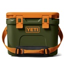 YETI Roadie Cooler 15 Olive/King Crab Orange