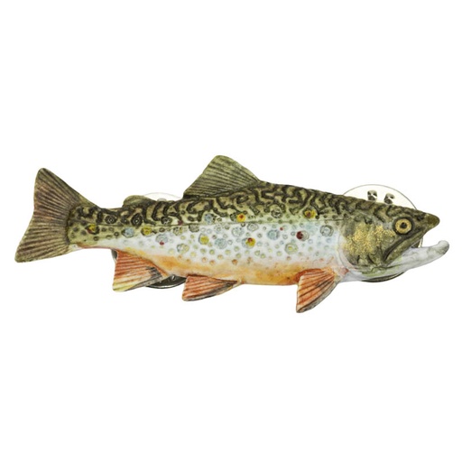 [54ds-tpp-bkp] Brook Trout Pewter Pins