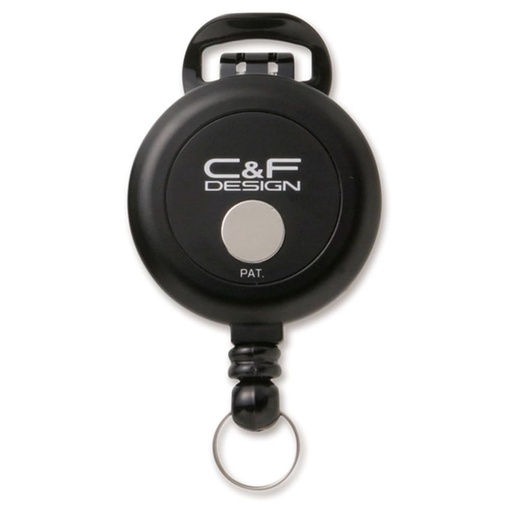 [1120097] C&F Flex Pin-On Reel Black CFA-72-BK