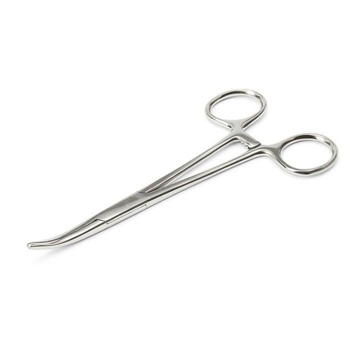 [650695] Cortland Curved Fishing Forceps   