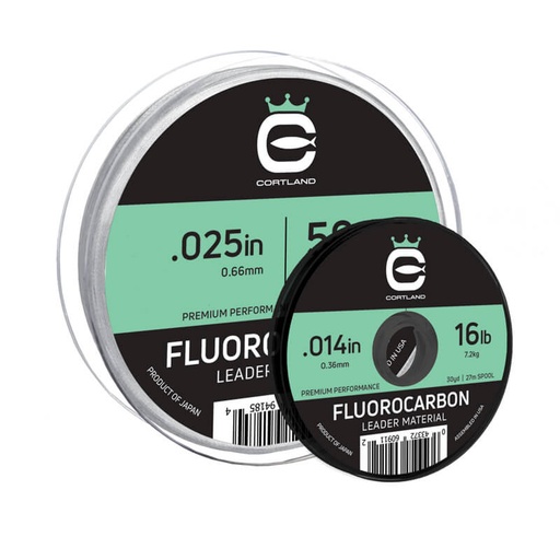 Cortland Fluorocarbon Leader Material 100 Yd