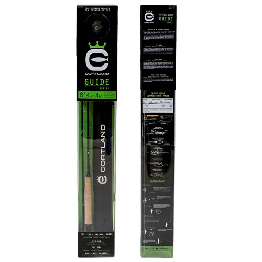 [606456] Cortland Guide Fly Fishing Outfit 9FT 8WT
