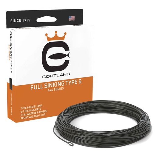 Cortland Coda 444 Full Sinking Type 6