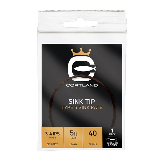 Crotland Sink Tip Brown Type 3