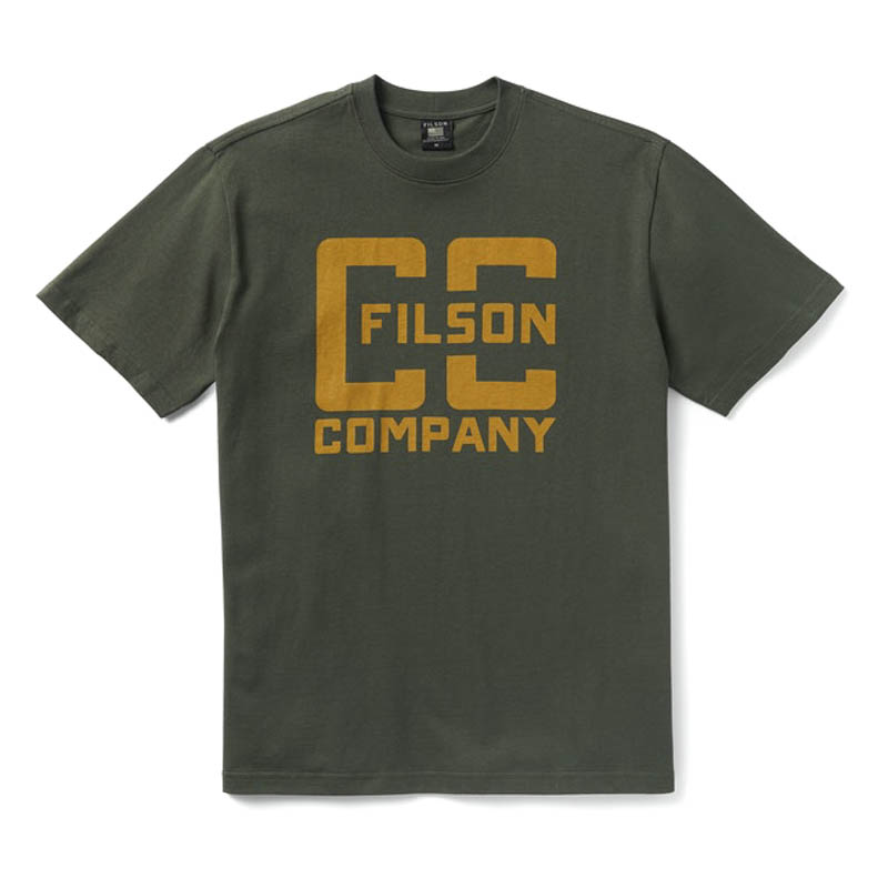 Filson Pioneer Graphic T-Shirt Dark Forrest