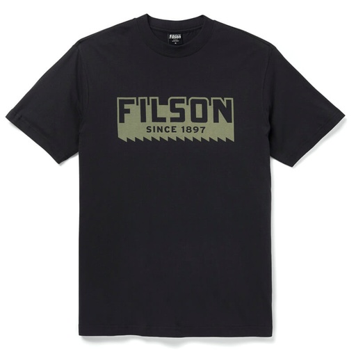 Filson Ranger Graphic T-Shirt Faded Black