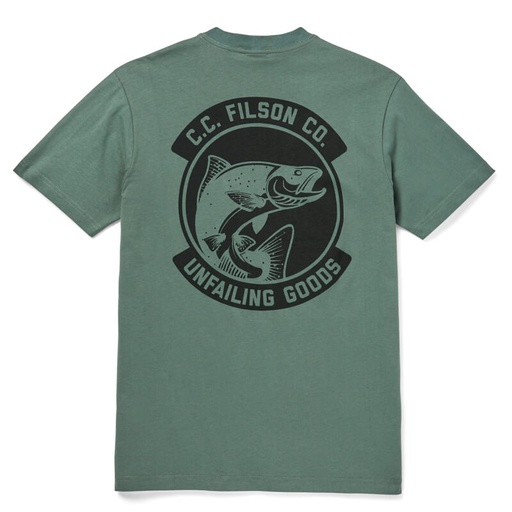 Filson Ranger Graphic T-Shirt Lake Green