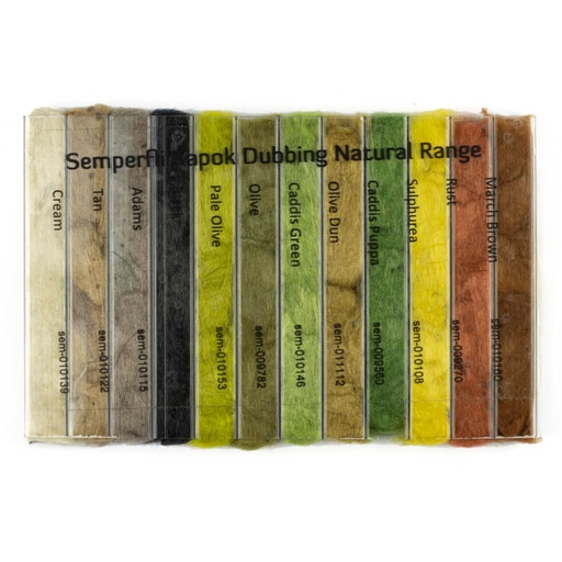 [DKPK000NAT] Kapok Dubbing Natural Dispenser