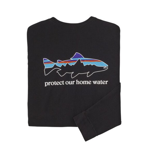 Patagonia L/S Home Water Trout Responsibili-Tee