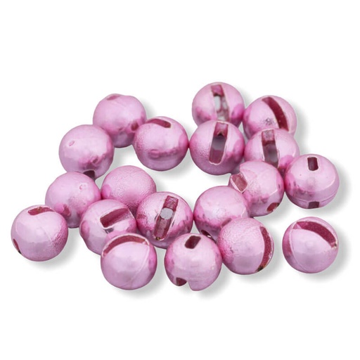 Tungsten Bead Slotted Pink [20]