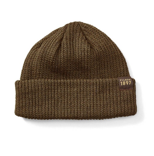 [11030235-OtterGreen] Filson Cuffia Watch Cap Otter Green