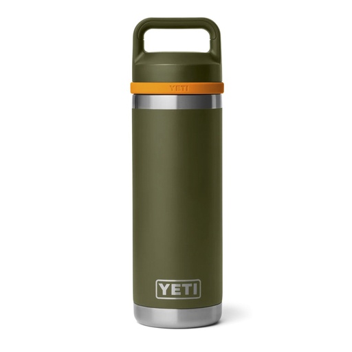 [70000007243] YETI Rambler Borraccia 18oz Olive/King Crab Orange