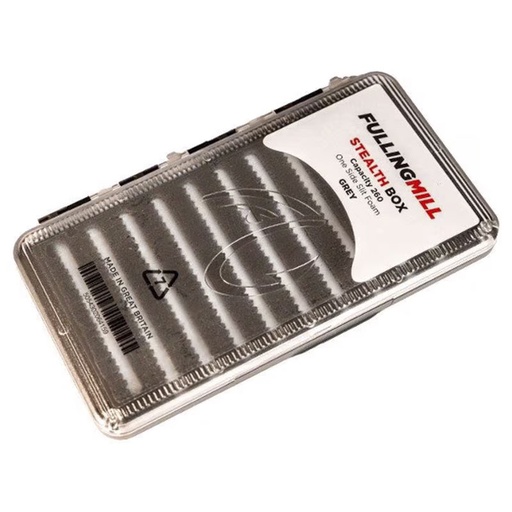 [1805G] Fulling Mill Scatola Porta Mosche Stealth Grigia