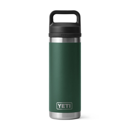 [70000004907] YETI Rambler Bottle 18oz Black Forest Green