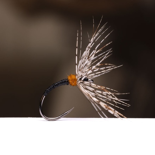 [AM-BOSK] Menghini Black & Orange Sakasa Kebari