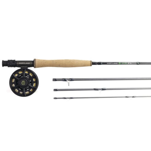 [620155] Cortland Guide Freshwater Outfits 8' #4