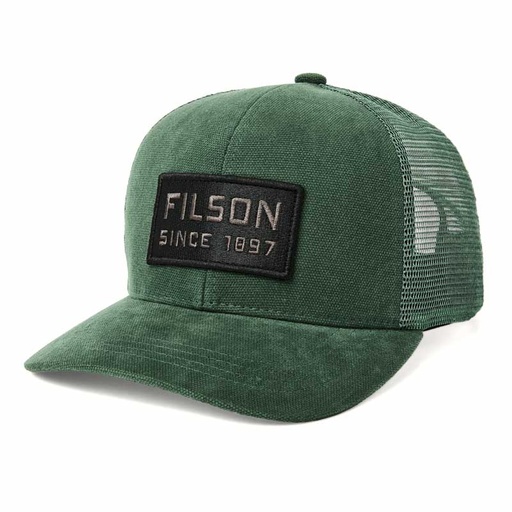 [FMACC0264-W1347-326] Filson 1897 Graphic Logger Mesh Cap Green