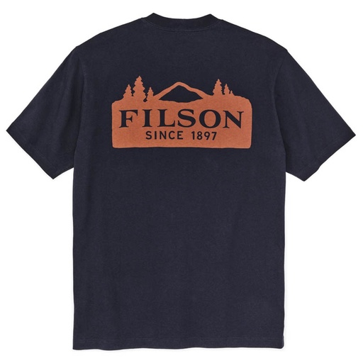 Filson Frontier logo T-Shirt Night Sky