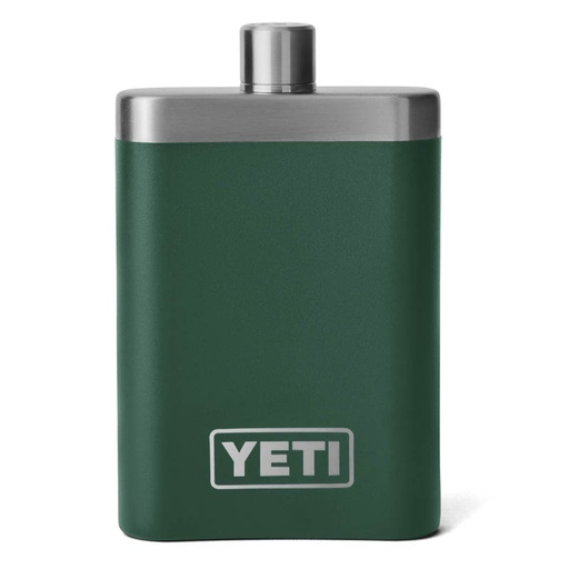 [70000003611] YETI Fiaschetta Rambler Flask Black Forest Green