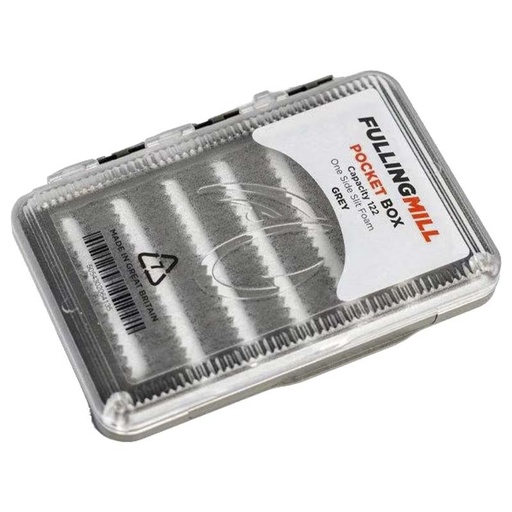 [1800G] Fulling Mill Pocket Fly Box Grey