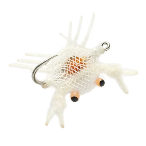 [800606] Fulling Mill Micro Granchio Flexo Crab White S6