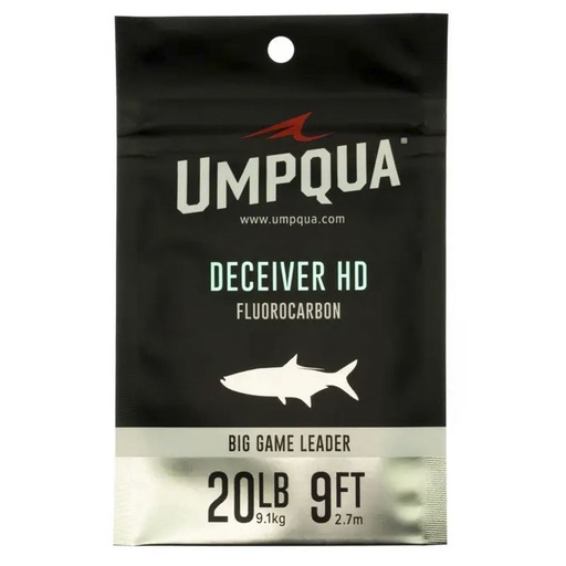 Umpqua Deceiver HD Big Game Fluorocarbon Leader 9ft