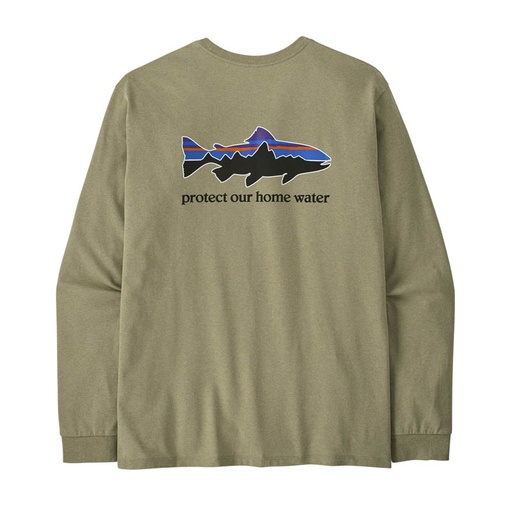 Patagonia L/S Home Water Trout Responsibili-Tee GMTG