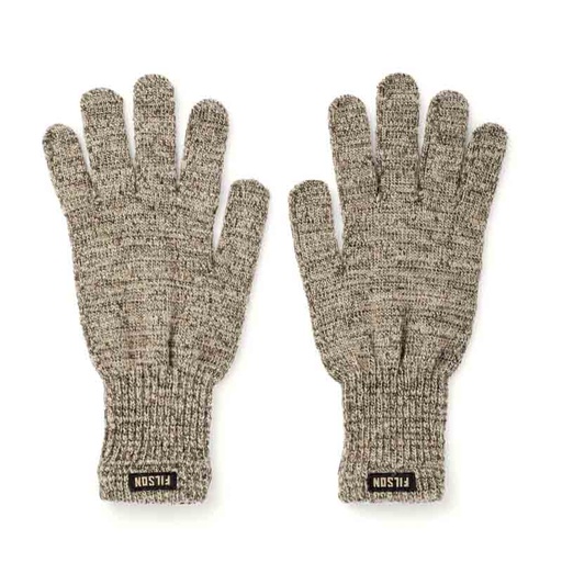 Filson Full Finger Knit Gloves Root Heat