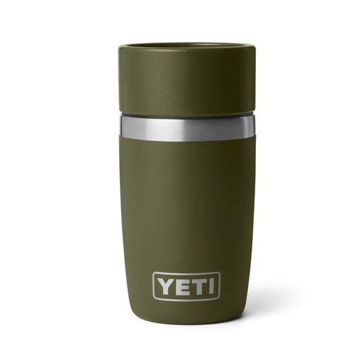 [70000007251] YETI Rambler Borraccia Travel 8oz Olive/King Crab Orange