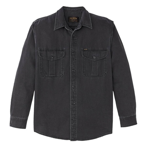 Filson Camicia Denim Guide Shirt Black